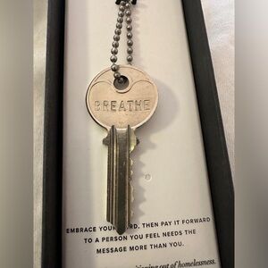 The Giving Keys Necklace (Breathe)